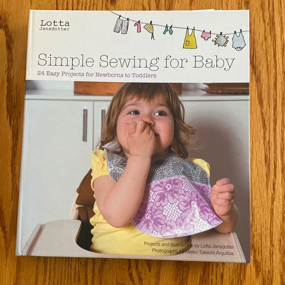 Simple sewing for baby book